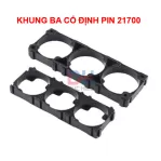 Khung cố định pin 18650 / 21700 / 26650 / 32140 / 33140. Nhựa ABS chất lượng cao